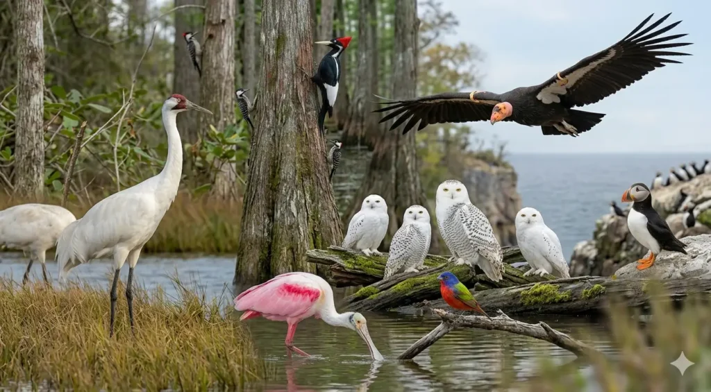 rare birds US